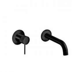 Μπαταρία  Νιπτήρος Xenon Εντοιχιζόμενη XEN 6818 N Μαύρο Ματ